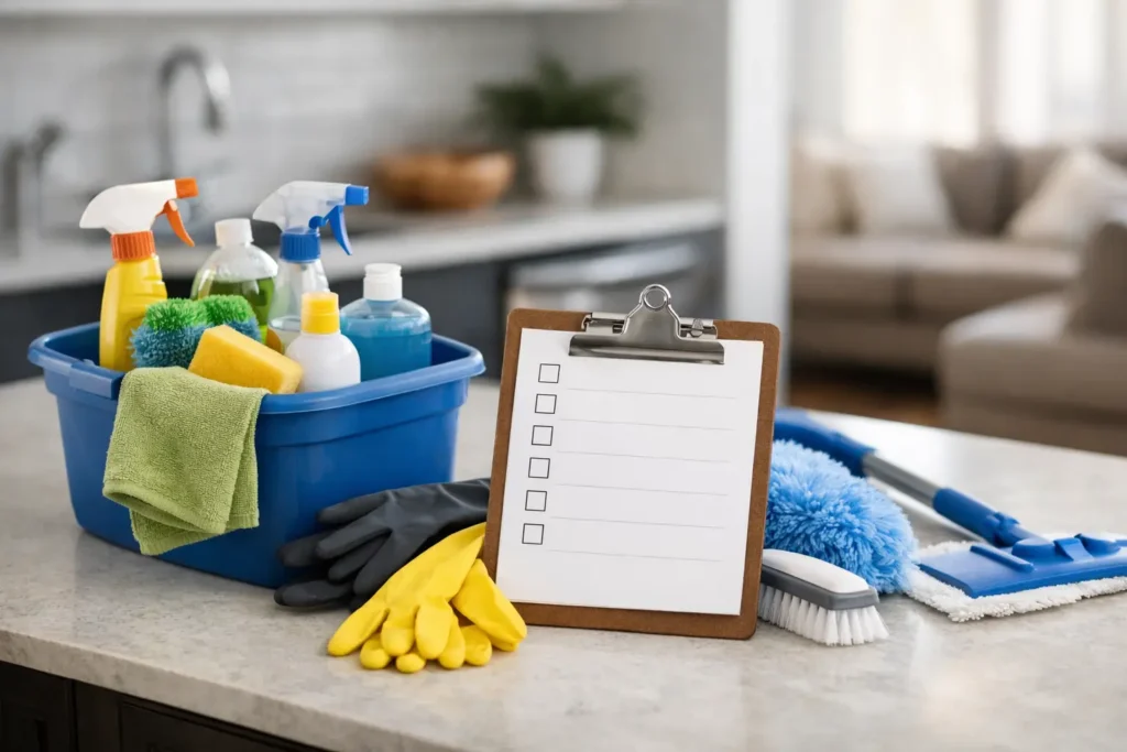 Deep Cleaning Service For Kitchens And Bathrooms Throughout The Home
